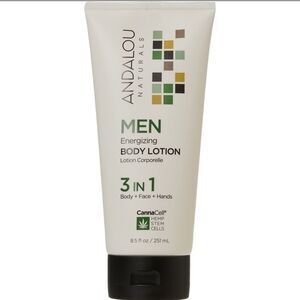 ANDLOU Naturals Men’s Body Face Hands Energizing Conditioning Lotion